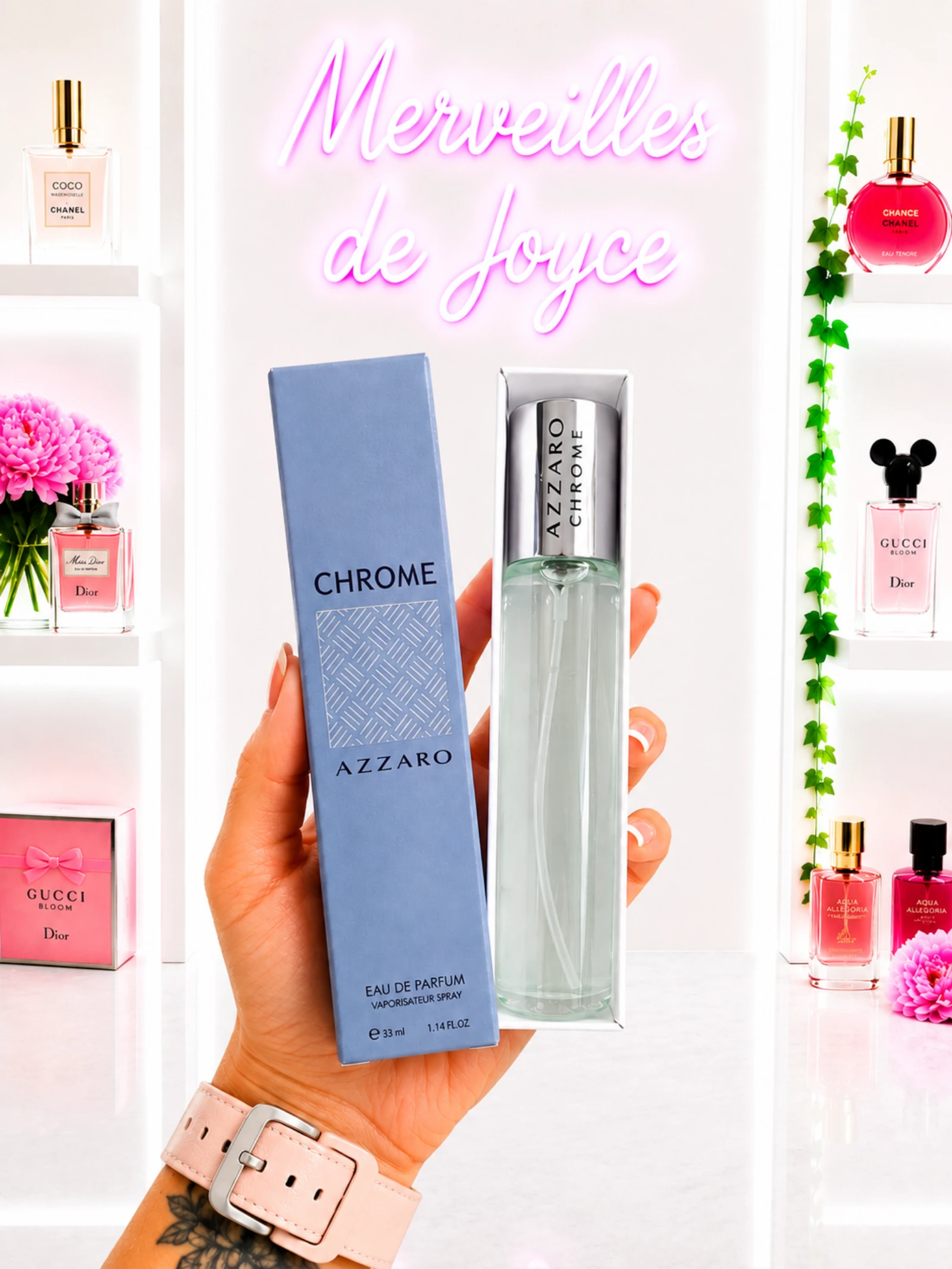 💙 Chrome – Azzaro – Eau de Parfum 33 ml | Parfum Homme